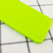 Silicone Case Square Full Camera Protective (AA) NOLOGO для Apple iPhone 7 plus / 8 plus (5.5") Салатовый / Neon green