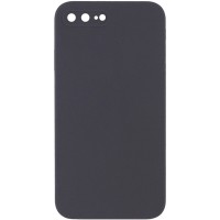 Silicone Case Square Full Camera Protective (AA) NOLOGO для Apple iPhone 7 plus / 8 plus (5.5") Серый / Dark Gray