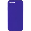 Silicone Case Square Full Camera Protective (AA) NOLOGO для Apple iPhone 7 plus / 8 plus (5.5") Фіолетовий / Ultra Violet