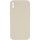 Silicone Case Square Full Camera Protective (AA) NOLOGO для Apple iPhone X / XS (5.8") Бежевый / Antique White