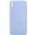 Чохол Silicone Case Square Full Camera Protective (AA) NOLOGO для Apple iPhone X / XS (5.8") Блакитний / Lilac Blue