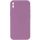 Чохол Silicone Case Square Full Camera Protective (AA) NOLOGO для Apple iPhone X / XS (5.8") Ліловий / Lilac Pride