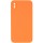 Silicone Case Square Full Camera Protective (AA) NOLOGO для Apple iPhone X / XS (5.8") Оранжевый / Papaya