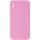 Silicone Case Square Full Camera Protective (AA) NOLOGO для Apple iPhone X / XS (5.8") Розовый / Light pink