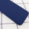 Silicone Case Square Full Camera Protective (AA) NOLOGO для Apple iPhone X / XS (5.8") Синій / Deep navy