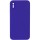 Silicone Case Square Full Camera Protective (AA) NOLOGO для Apple iPhone X / XS (5.8") Фиолетовый / Ultra Violet