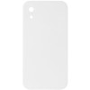 Silicone Case Square Full Camera Protective (AA) NOLOGO для Apple iPhone XR (6.1") Белый / White