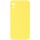 Silicone Case Square Full Camera Protective (AA) NOLOGO для Apple iPhone XR (6.1") Желтый / Yellow