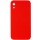 Silicone Case Square Full Camera Protective (AA) NOLOGO для Apple iPhone XR (6.1") Красный / Red