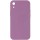 Silicone Case Square Full Camera Protective (AA) NOLOGO для Apple iPhone XR (6.1") Лиловый / Lilac Pride