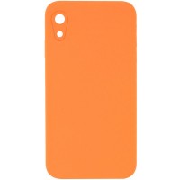 Чехол Silicone Case Square Full Camera Protective (AA) NOLOGO для Apple iPhone XR (6.1