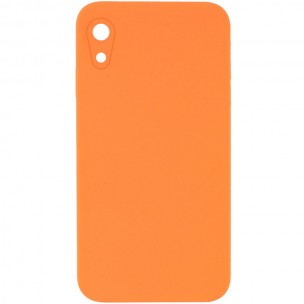 Чохол Silicone Case Square Full Camera Protective (AA) NOLOGO для Apple iPhone XR (6.1") Помаранчевий / Papaya Чохол Silicone Case Square Full Camera Protective (AA) NOLOGO для Apple iPhone XR (6.1") Помаранчевий / Papaya