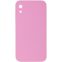 Чехол Silicone Case Square Full Camera Protective (AA) NOLOGO для Apple iPhone XR (6.1