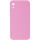 Silicone Case Square Full Camera Protective (AA) NOLOGO для Apple iPhone XR (6.1") Розовый / Light pink