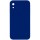 Silicone Case Square Full Camera Protective (AA) NOLOGO для Apple iPhone XR (6.1") Синий / Deep navy