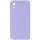 Silicone Case Square Full Camera Protective (AA) NOLOGO для Apple iPhone XR (6.1") Бузковий / Dasheen