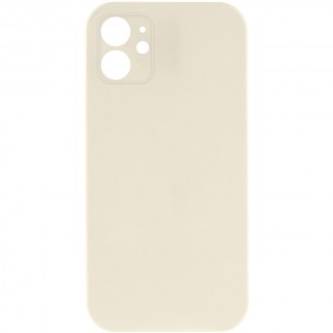 Чехол Silicone Case Square Full Camera Protective (AA) NOLOGO для Apple iPhone 11 (6.1