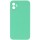 Silicone Case Square Full Camera Protective (AA) NOLOGO для Apple iPhone 11 (6.1") Зеленый / Spearmint