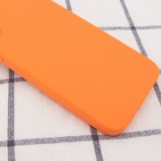 Silicone Case Square Full Camera Protective (AA) NOLOGO для Apple iPhone 11 (6.1") Оранжевый / Papaya