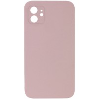 Чехол Silicone Case Square Full Camera Protective (AA) NOLOGO для Apple iPhone 11 (6.1