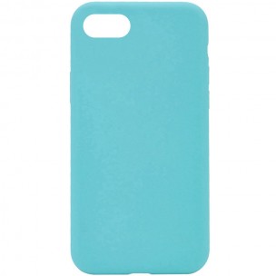 Чохол Silicone Case Full Protective (AA) NO LOGO для Apple iPhone SE (2020) Бірюзовий / Marine Green Чохол Silicone Case Full Protective (AA) NO LOGO для Apple iPhone SE (2020) Бірюзовий / Marine Green