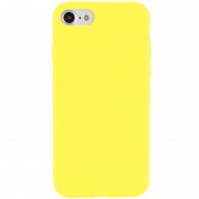 Чехол Silicone Case Full Protective (AA) NO LOGO для Apple iPhone SE (2020) Желтый / Yellow