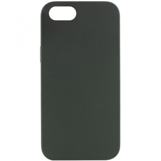 Чехол Silicone Case Full Protective (AA) NO LOGO для Apple iPhone SE (2020) Зеленый / Cyprus Green