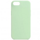 Чехол Silicone Case Full Protective (AA) NO LOGO для Apple iPhone SE (2020) / 7 / 8 (4.7 дюйма) Зеленый / Pistachio