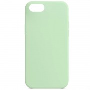 Чехол Silicone Case Full Protective (AA) NO LOGO для Apple iPhone SE (2020) Зеленый / Pistachio
