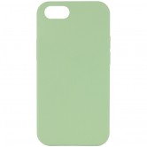 Чехол Silicone Case Full Protective (AA) NO LOGO для Apple iPhone SE (2020) / 7 / 8 (4.7 дюйма) Мятный / Mint