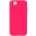 Чохол Silicone Case Full Protective (AA) NO LOGO для Apple iPhone SE (2020) Рожевий / Barbie pink