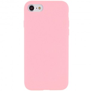 Чохол Silicone Case Full Protective (AA) NO LOGO для Apple iPhone SE (2020) Рожевий / Pink