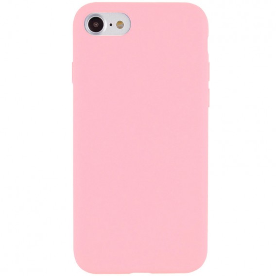 Чохол Silicone Case Full Protective (AA) NO LOGO для Apple iPhone SE (2020) Рожевий / Pink