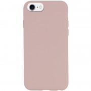 Чехол Silicone Case Full Protective (AA) NO LOGO для Apple iPhone SE (2020) Розовый / Pink Sand