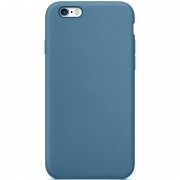 Чехол Silicone Case Full Protective (AA) NO LOGO для Apple iPhone SE (2020) Синий / Blue Jay