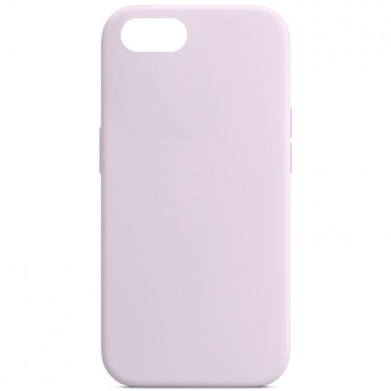 Чохол Silicone Case Full Protective (AA) NO LOGO для Apple iPhone SE (2020) Бузковий / Lilac