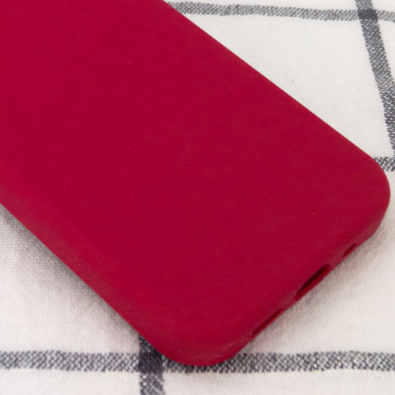 Чохол Silicone Case Full Protective (AA) NO LOGO для Apple iPhone 14 (6.1") Червоний / Rose Red