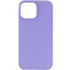 Чехол Silicone Case Full Protective (AA) NO LOGO для Apple iPhone 14 (6.1") Сиреневый / Dasheen