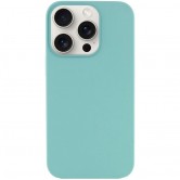 Чохол Silicone Case Full Protective (AA) NO LOGO для Apple iPhone 14 Pro (6.1") Бірюзовий / Marine Green