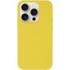 Чохол Silicone Case Full Protective (AA) NO LOGO для Apple iPhone 14 Pro (6.1") Жовтий / Yellow
