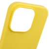 Чохол Silicone Case Full Protective (AA) NO LOGO для Apple iPhone 14 Pro (6.1") Жовтий / Yellow