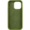 Чохол Silicone Case Full Protective (AA) NO LOGO для Apple iPhone 14 Pro (6.1") Зелений / Dark Olive