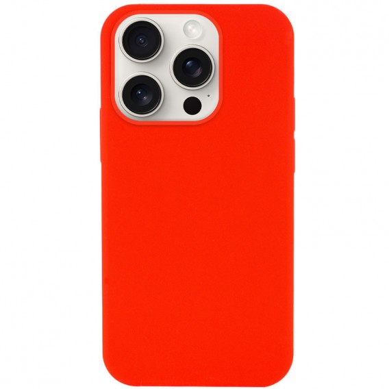 Чохол Silicone Case Full Protective (AA) NO LOGO для Apple iPhone 14 Pro (6.1") Червоний / Red