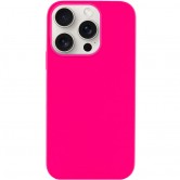 Чохол Silicone Case Full Protective (AA) NO LOGO для Apple iPhone 14 Pro (6.1") Рожевий / Barbie pink