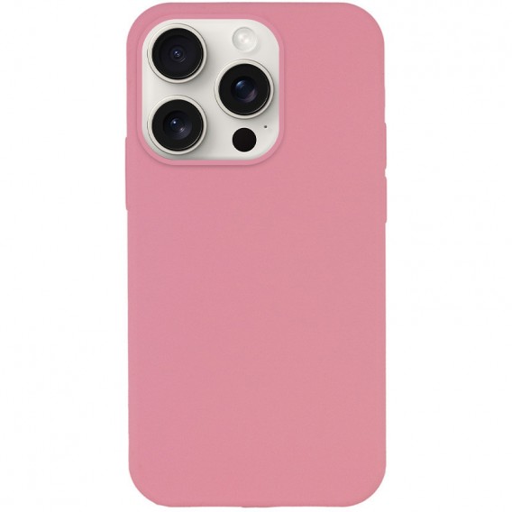 Чохол Silicone Case Full Protective (AA) NO LOGO для Apple iPhone 14 Pro (6.1") Рожевий / Light pink