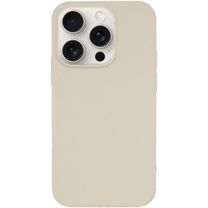 Чохол Silicone Case Full Protective (AA) NO LOGO для Apple iPhone 14 Pro Max (6.7") Бежевий / Antique White