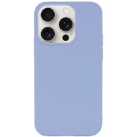 Чохол Silicone Case Full Protective (AA) NO LOGO для Apple iPhone 14 Pro Max (6.7") Блакитний / Lilac Blue