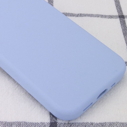 Чохол Silicone Case Full Protective (AA) NO LOGO для Apple iPhone 14 Pro Max (6.7") Блакитний / Lilac Blue - зображення 4 