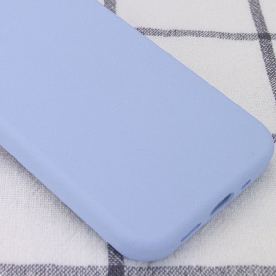 Чохол Silicone Case Full Protective (AA) NO LOGO для Apple iPhone 14 Pro Max (6.7") Блакитний / Lilac Blue