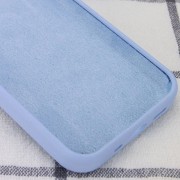 Чохол Silicone Case Full Protective (AA) NO LOGO для Apple iPhone 14 Pro Max (6.7") Блакитний / Lilac Blue